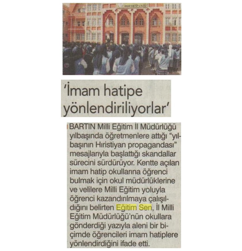 İmam Hatipe Yönlendiriyorlar - Birgün