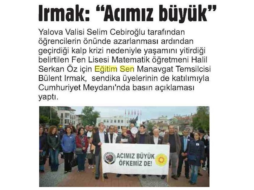 Irmak: 'Acımız Büyük' - Manavgat Nehir