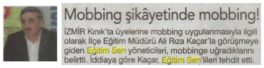 Mobbing Şikayetinde Mobbing - Birgün