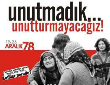 Maraş Katliamında Katledilenleri Unutmadık, Unutmayacağız!