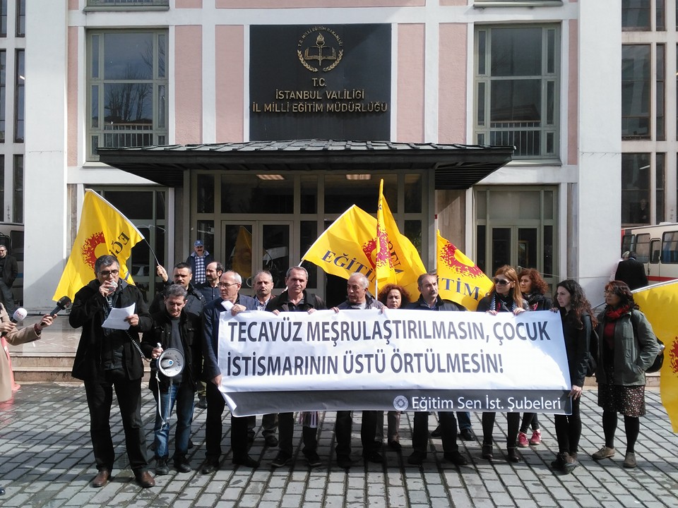 Tecavüz Meşrulaştırılmasın, Çocuk İstismarının Üstü Örtülmesin!