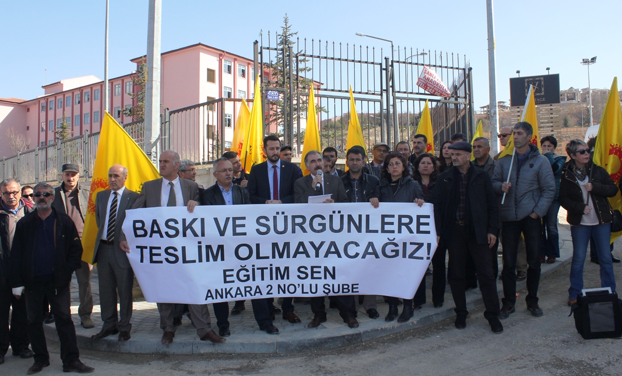 Üyelerimize Yönelik Baskı ve Sürgünler Bir An Önce Durdurulmalıdır!