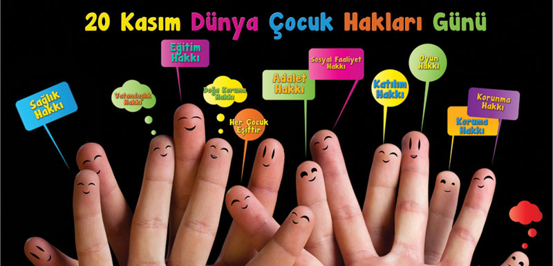 20 Kasım “Dünya Çocuk Hakları Günü” Kutlu Olsun!