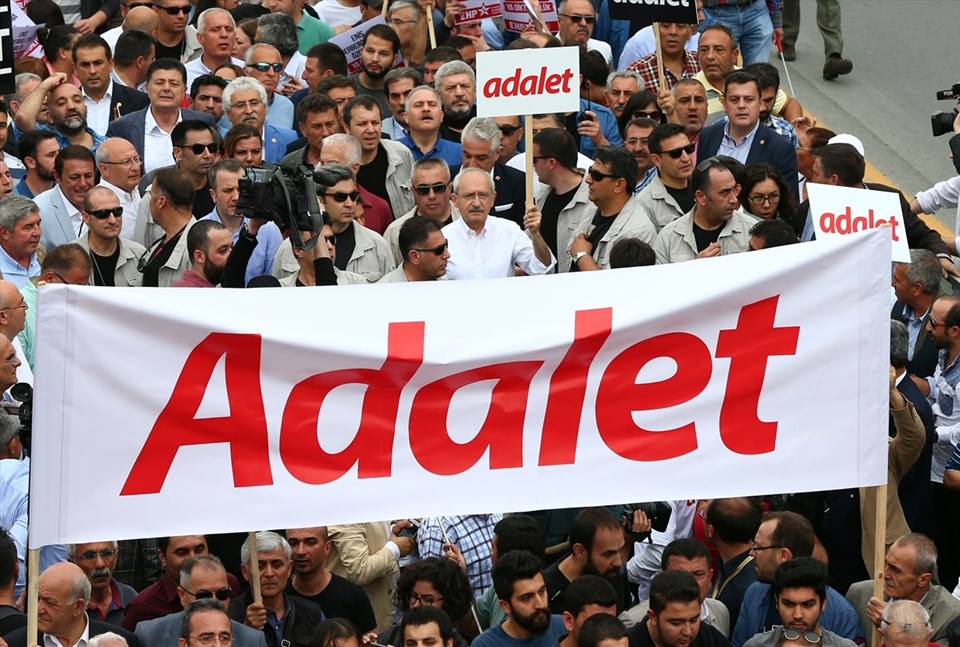 Adaleti Herkes İçin İstiyor Adalet Yürüyüşünü Destekliyoruz!