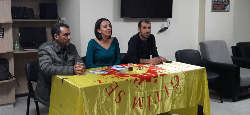 Eğitim Sen Genel Sekreteri Keskin Bayındır, TİS ve Hukuk Sekreteri Ebru Yiğit İl Gezileri Kapsamında Eğitim Sen Şanlıurfa'da Üylerimiz İle Buluştu.