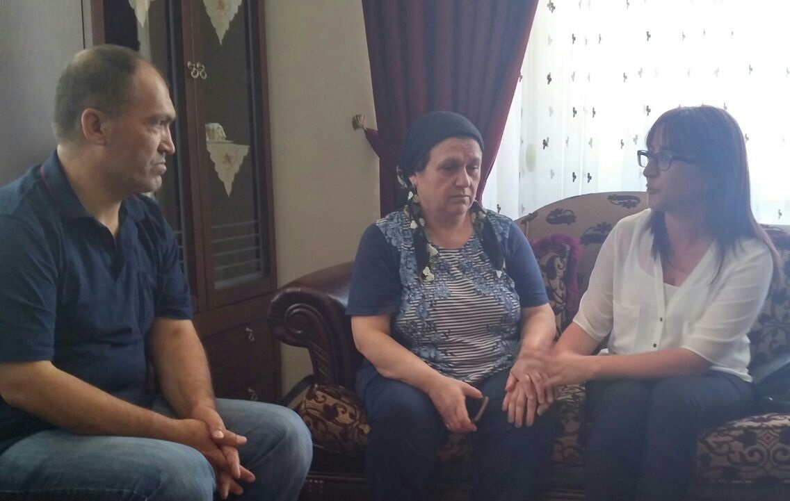Heyetimiz Aybüke Öğretmenin Ailesine Taziye Ziyaretinde Bulundu