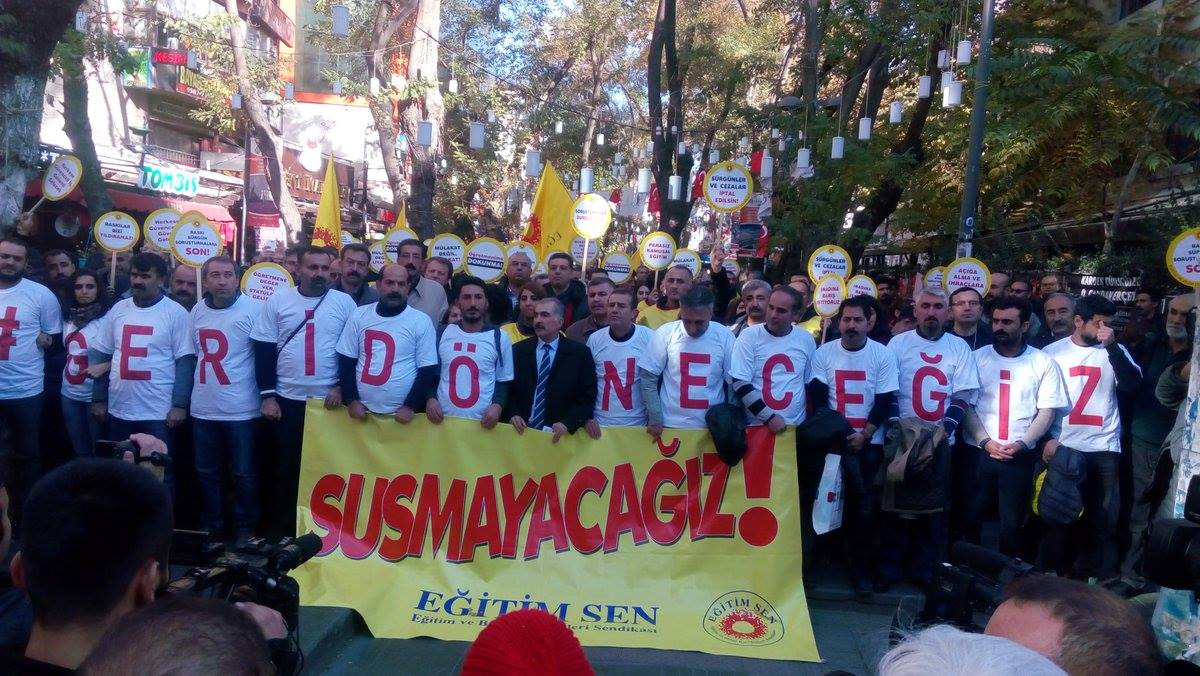 İktidarın ‘Sivil Darbe’si Karşısında Susmayacağız, Yılmayacağız,  Onurumuzla Direnecek ve Mutlaka Geri Döneceğiz!
