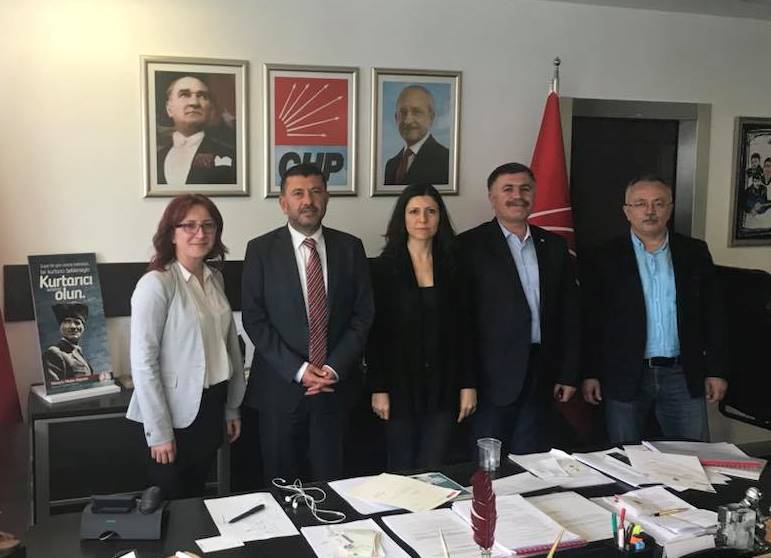 Eğitim Sen'den CHP’ye Ziyaret