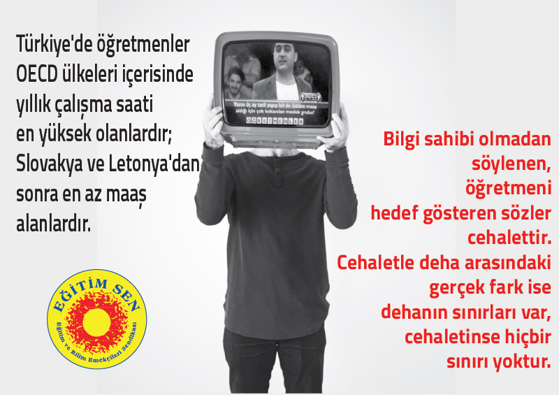 Öğretmeni Hedef Gösteren Sözler Cehalettir!