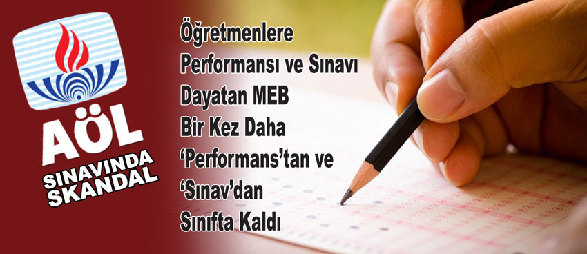 Sınav Skandalları İle Bir Gelecek Yok Ediliyor!