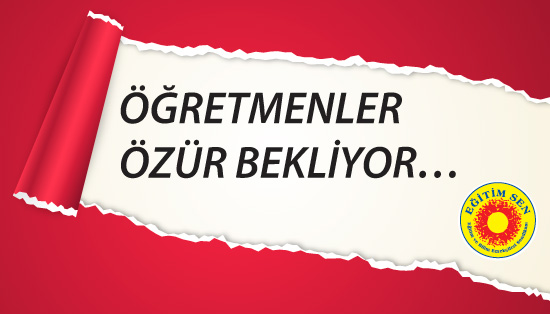Öğretmenler Acil Özür Bekliyor...