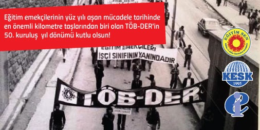 TÖB-DER’in 50. Yaşı Kutlu Olsun!