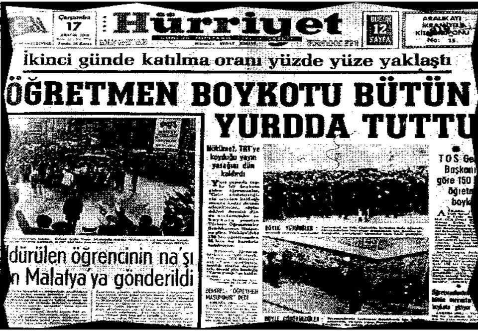 Büyük Öğretmen Boykotu Mücadelemize Işık Tutmaya Devam Ediyor!