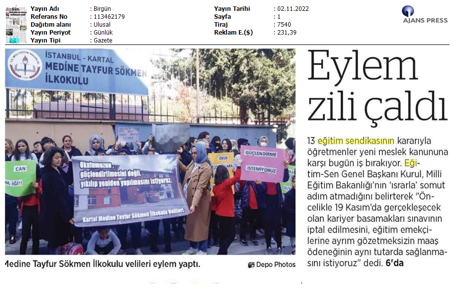 Eylem Zili Çaldı / BirGün
