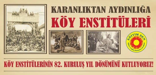 Köy Enstitüleri'nin 82. Kuruluş Yıl Dönümünü Kutluyoruz!