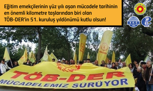 TÖB-DER’in 51. Yaşı Kutlu Olsun!