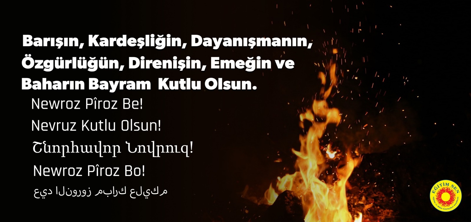 Newroz Kutlu Olsun! Newroz Pîroz Be!