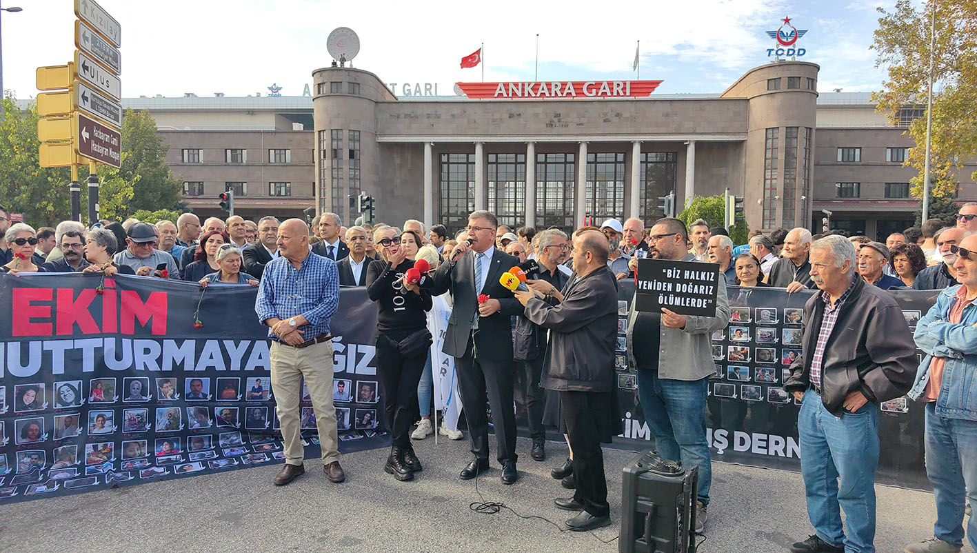 10 Ekim Katliamını Unutmayacağız, Unutturmayacağız!