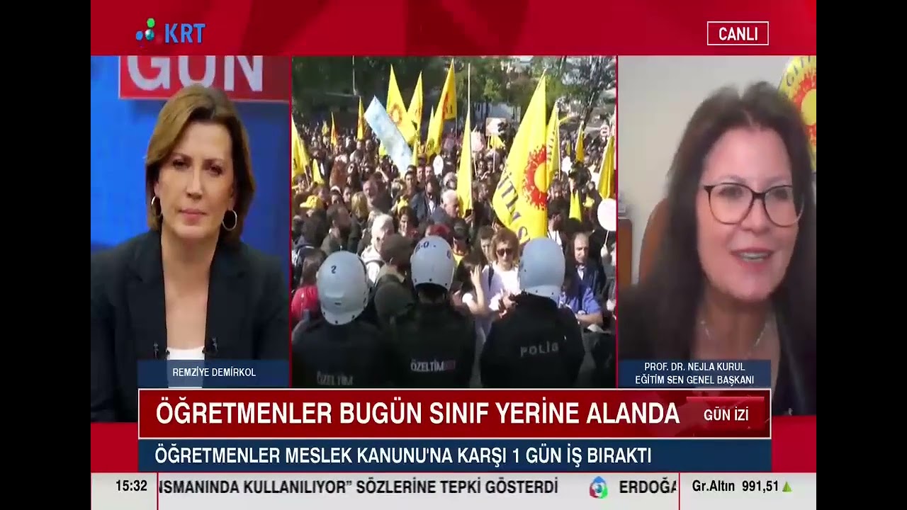 Genel Başkanımız Prof. Dr. Nejla Kurul, 2 Kasım İş Bırakma Eylemini Değerlendirdi