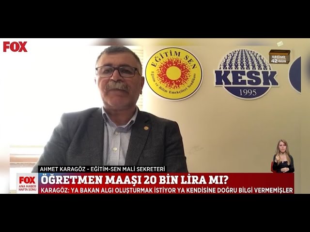 Genel Mali Sekreterimiz Ahmet Karagöz: "Bakan ya Algı Oluşturmak İstiyor ya da Bilgisiz"